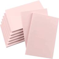 🌸 sghuo 8 pcs 4"x6" pink rubber carving block stamp making kit: a soft and easy-to-carve solution for printmaking and rubber crafts logo