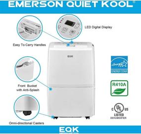 img 3 attached to Emerson Quiet Kool Dehumidifier EAD50SE1H