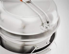 img 1 attached to GSI Outdoors Glacier Stainless Cookware