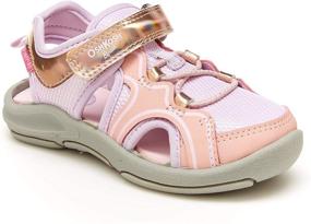 img 4 attached to 👟 OshKosh B'Gosh Girls Tempu Sport Sandal: Stylish and Comfortable Footwear for Active Girls