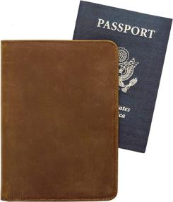 img 4 attached to Дорожный кошелек с обложкой для паспорта с блокировкой
