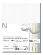 assorted naturals creative collection cardstock - 8-1/2 x 11 inches - 50 sheets logo