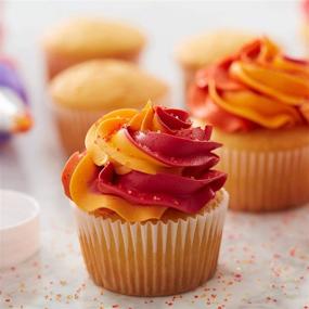 img 2 attached to 🧁 Великолепная неонависающая посуда для выпечки: дядя Джек идеальные результаты Форма для кексов и капкейков на 6 чашек, набор из 3
