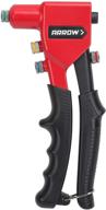 🔴 efficient and durable arrow rt188m one hand rivet tool in striking red/black finish logo