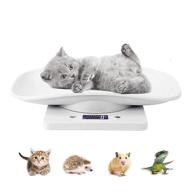 🐾 portable pet digital scale: accurate measurement for puppies, kittens, and small animals - 22 lb/10 kg capacity логотип