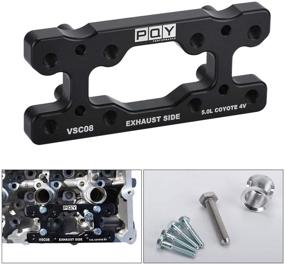 img 4 attached to 🔧 PQY Engine Valve Spring Compressor Tool: Compatible with Ford F-150 & Mustang Coyote Engines, Trac Magnetic Screw Retainer, Black Finish