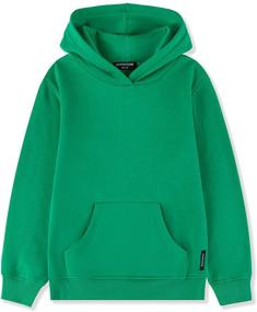 img 4 attached to ALWAYSONE Brushed Sweatshirt: Top Choice for Active Boys' Athletic Pullover