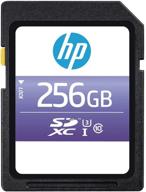 💾 hp 256gb sdxc flash memory card (p-sd256u395hpsx-ge), class 10 u3 for enhanced performance logo