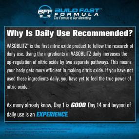 img 1 attached to 💪 VASOBLITZ Award-Winning Nitric Oxide Pre-Workout Supplement for Muscular Endurance - NO3T Arginine Nitrate, L-Citrulline, Betaine Anhydrous, Calcium Lactate - Caffeine-Free (30 Servings, Rocket Pop Flavor)