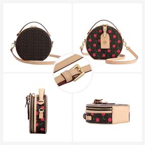 img 1 attached to 👜 ФЕСТИН Узорные женские сумки: стильные сумки-мессенджеры на плечо и кошельки