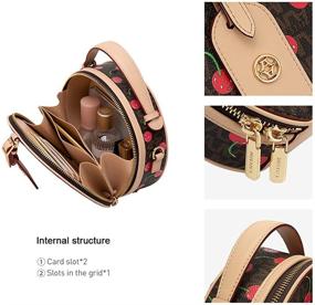 img 2 attached to 👜 ФЕСТИН Узорные женские сумки: стильные сумки-мессенджеры на плечо и кошельки