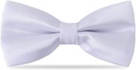 👦 boys silk bow ties: stylish accessories for kids' bow tie fashion logo