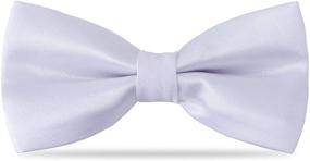 img 4 attached to 👦 Boys Silk Bow Ties: Stylish Accessories for Kids' Bow Tie Fashion
