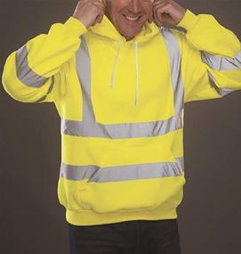 img 3 attached to Wefeyuv Visibility Reflective Sweatshirts Pullovrer Occupational Health & Safety Products and Personal Protective Equipment