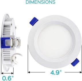 img 2 attached to 💡 Enhance Your Lighting with Luxrite Recessed Junction Dimmable Airtight