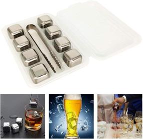 img 3 attached to 🥃 Ultimate Whiskey Experience: Reusable Stainless Chilling Beverage System