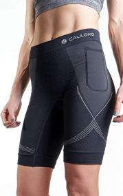 img 4 attached to 🏎️ CALILOKO Junipero Racing Shorts - Compression Active Shorts with Pockets - UPF 50+