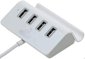 img 3 attached to 💡 NRGPower 30W Artix настольное зарядное устройство с подставкой – 4-портовый USB