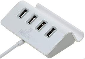 img 1 attached to 💡 NRGPower 30W Artix настольное зарядное устройство с подставкой – 4-портовый USB