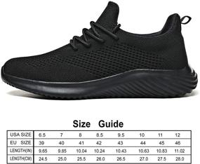 img 2 attached to 👟 Kanlanlo Fashionable Breathable Sneakers for Men - Lightweight Shoes