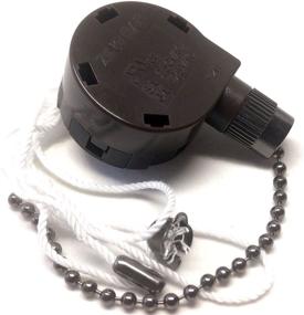 img 2 attached to ⚙️ Zing Ear ZE-268S5 Ceiling Fan Speed Control Switch - 4 Speed Pull Chain Switch Replacement for Ceiling Fans (Black Nickel)