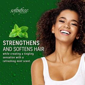 img 2 attached to 🥛 Milk Protein & Olive Oil Hair Deep Conditioning Treatment Mask - Sofn'Free GroHealthy - Strengthens, Repairs, Stops Breakage, Promotes Growth for Soft, Healthy, Manageable Hair (Single)