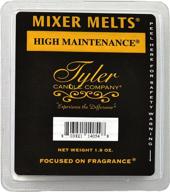 🕯️ experience luxury with 1 x high maintenance fragrance scented wax mixer melts by tyler candles логотип