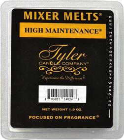 img 1 attached to 🕯️ Experience Luxury with 1 X High Maintenance Fragrance Scented Wax Mixer Melts by Tyler Candles