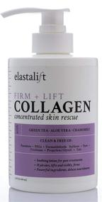 img 3 attached to 🔆 Collagen Lifting, Firming, and Tightening Cream for Face and Body - Advanced Anti-Aging Collagen Cream. Enhances Elasticity, Plumps, and Lifts Sagging Skin - USA-Made by Elastalift. 15 FL oz Pump Included.