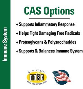 img 2 attached to 🐾 Extra Strength Immune Support for Dogs & Cats – Vet Classics CAS Options – Pet Health Supplement, Antioxidant Care – 120 Ct.