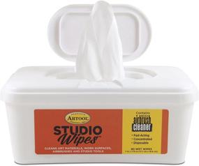 img 1 attached to 🧼 Artool Studio Wipes - 80 Count Tub