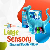 little chubby sensory dinosaur buckle logo