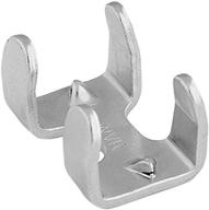 weaver leather zinc plated clamp logo