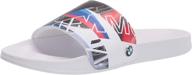 puma graphic leadcat sandal white high men's shoes логотип