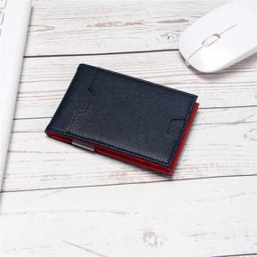 img 1 attached to 💼 Premium Men's Bifold Wallet with Money Clip: Stylish Accessory for Cards and Cash Organization