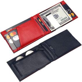 img 3 attached to 💼 Premium Men's Bifold Wallet with Money Clip: Stylish Accessory for Cards and Cash Organization