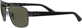 img 2 attached to Очки Ray Ban RB3663 прямоугольные с поляризованными линзами: стильная защита для глаз для улучшения зрения