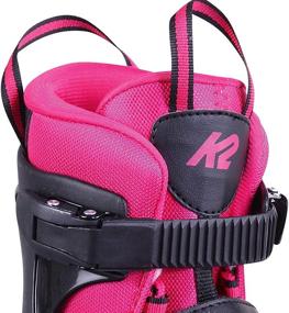 img 2 attached to 🔴 K2 Skate Kids Marlee Inline Skates in Magenta