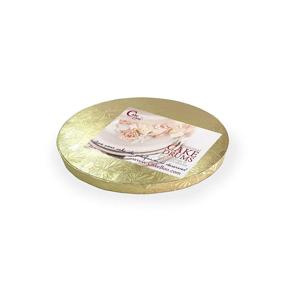 img 4 attached to 🍰 Premium 8-Inch Gold Round Cake Drums: Sturdy 1-Pack with Professional Smooth Straight Edges, 1/2 Inch Thick