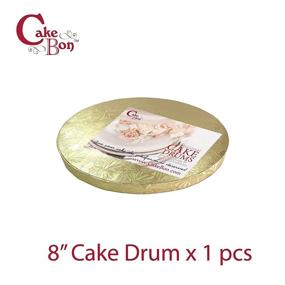 img 3 attached to 🍰 Premium 8-Inch Gold Round Cake Drums: Sturdy 1-Pack with Professional Smooth Straight Edges, 1/2 Inch Thick