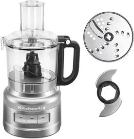 img 4 attached to 👩 KitchenAid KFP0718CU Food Processor Review: 7 Cup, Contour Silver