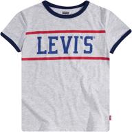 👚 levis girls horse graphic t shirt: stylish tops, tees, and blouses for girls logo