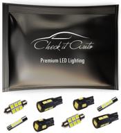 🚗 улучшенный пакет светодиодов для mazda 6 2014+: интерьерные и задние фонари (комплект из 13 штук) логотип