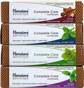 img 3 attached to 🦷 Himalaya Botanique Complete Care Toothpaste 4-Pack - Plaque Reducer, Brighter Teeth, Fresh Breath - 5.29 oz (Variety)