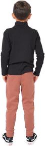 img 2 attached to Brown Medium Boys' 👖 Clothing and Pants: Comfortable Stretch Jogger