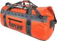 unplug ultimate adventure bag - heavy duty waterproof duffel bag (1680d) for boating, motorcycling, hunting, camping, kayaks, or jet ski - gear through any conditions! логотип
