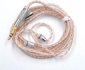 img 4 attached to ⚡ Enhanced KZ Copper Silver Mixed Upgrade Cable with Oxygen Free Copper and High Purity Silver Plated Core for KZ ZST ES3 ES4 ZSR ZS10