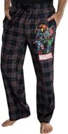 classic marvel avengers sleepwear 👕 for men - vintage distressed design logo