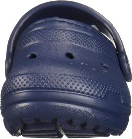 img 3 attached to 🐊 Детские цельные тапочки Crocs Kids' Classic Lined Clog: Уютные и теплые домашние тапочки для детей