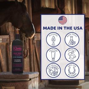 img 1 attached to Eqyss Micro-Tek Equine Shampoo: Instant Soothing Relief to Stop Itching, Scratching, and Biting